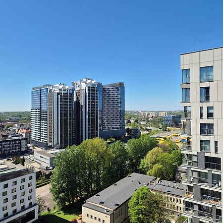 15 Pietro Sokolska 30 Towers Apartments - New- Lux- Parking- Sauna- Gym- And Good View From 15Th Floor Katowice Eksteriør bilde
