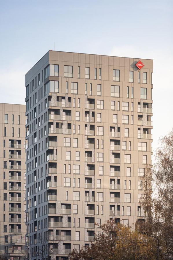 15 Pietro Sokolska 30 Towers Apartments - New- Lux- Parking- Sauna- Gym- And Good View From 15Th Floor Katowice Eksteriør bilde